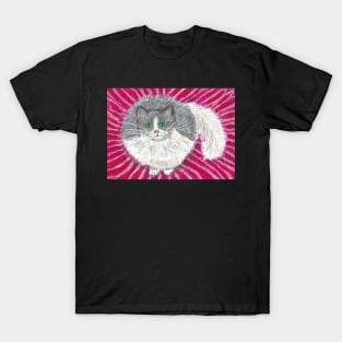 Fluffy cat T-Shirt